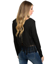 Frances Beaded Fringe Top Jazz inspired - Shop Canary Clothing