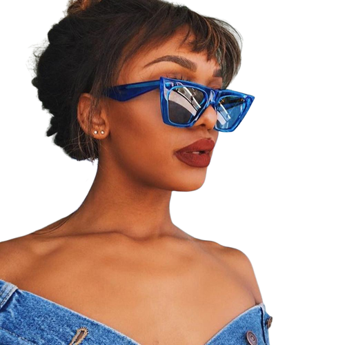 Hello Lover Oversized Square Shaped Cateye Sunglasses - Shop Canary Clothing