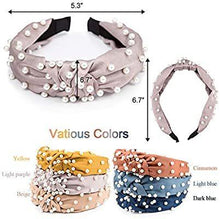 Pearl Headbands Knotted Turban Headbands for Women - Shop Canary Clothing