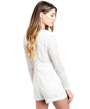 Looking for lace everyday wear? This Adelia white lace romper might take your breath away! This lace romper is an all white delight. The white lace on this plunge neckline romper makes your outfit look refined, without being over-whelming. The romper is fully lined to give you an effortless feel, and you'll love the romantic feel of this piece. - Shop Canary Clothing