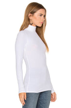Abby White Long Sleeve Turtleneck - SHOP CANARY CLOTHING